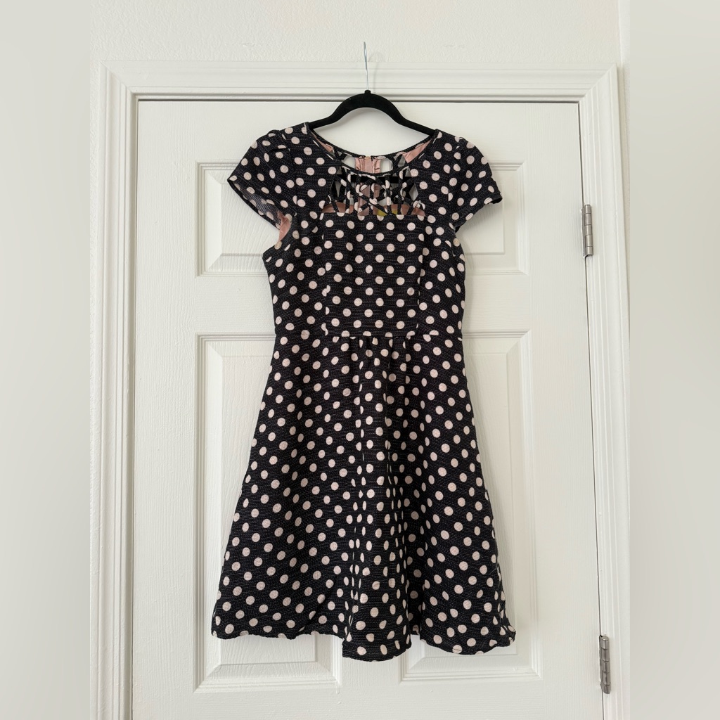 Anthropologie Maeve Nikola Polka Dot Dress